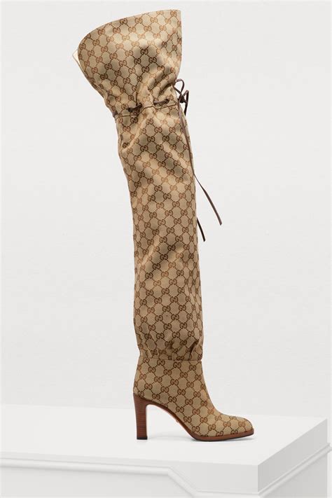 gucci overknee boots adve|gucci boutique bag.